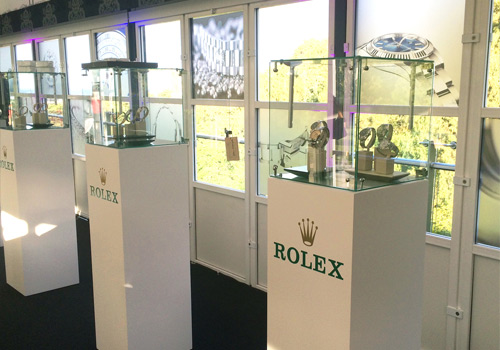 Example of Events Graphics for Rolex shops in Scotland