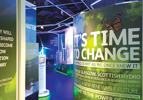Exhibitions & Events Signage for Edinburgh