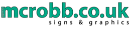 McRobb Window Signs & Graphics Logo for mobile